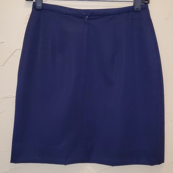 🌞SALE 3/$30🌞 Marshall's Lined Navy Skirt Sz 8 - Picture 2 of 4